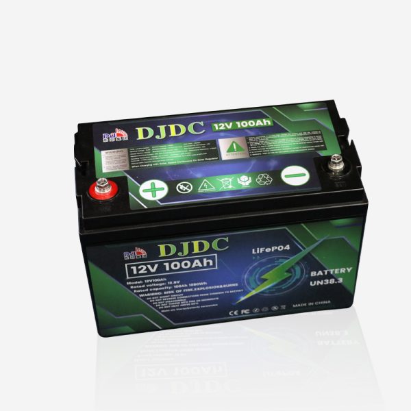 DJDC 12V 100Ah Lithium Battery (LiFePO4)