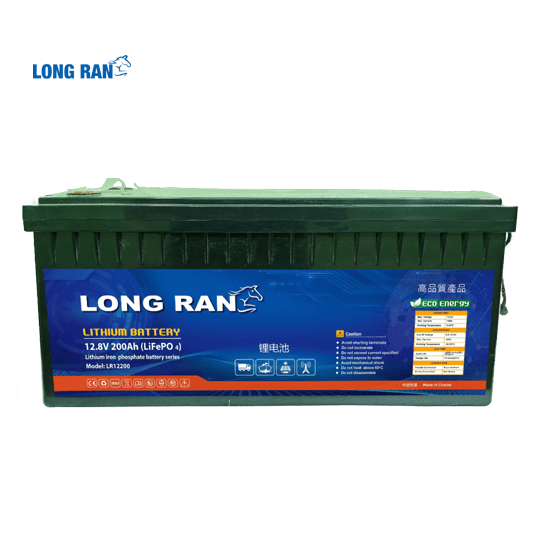 LONG RAN Lithium battery 12.8V 200Ah