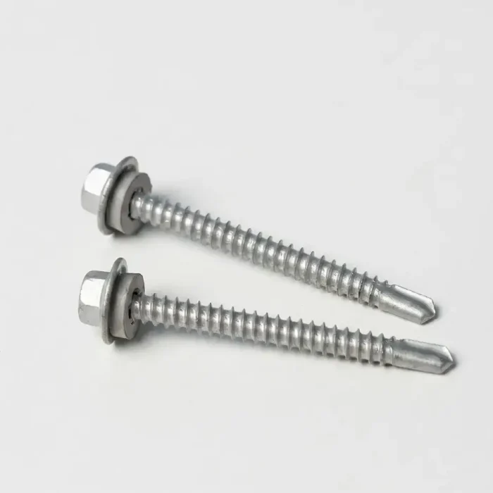 Hex Flange Self Drilling Screw Roofing Screw for Solar (2 Pcs)