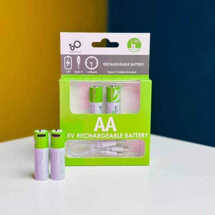 SmarToools RB40 AA 1.5V 2600mWh Rechargeable Battery (2 Pcs Set)