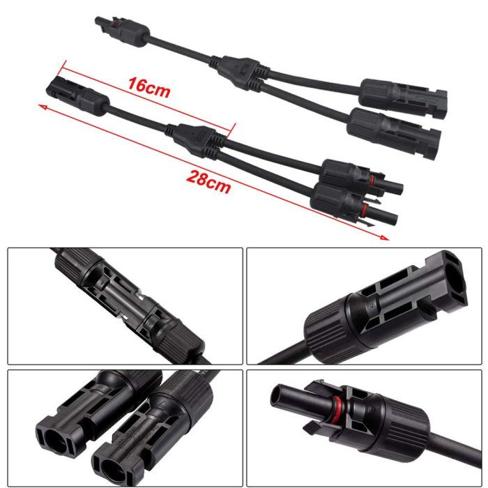 MC4 Y-Branch Solar Connector