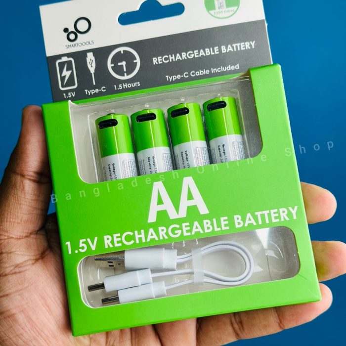 SmarToools RB40 AA 1.5V 2600mWh Rechargeable Battery (4 Pcs Set)