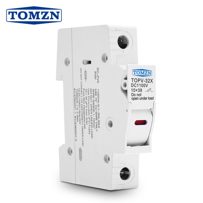 TOMZN TOPV-32X Solar PV Fuse Holder with LED 1000V
